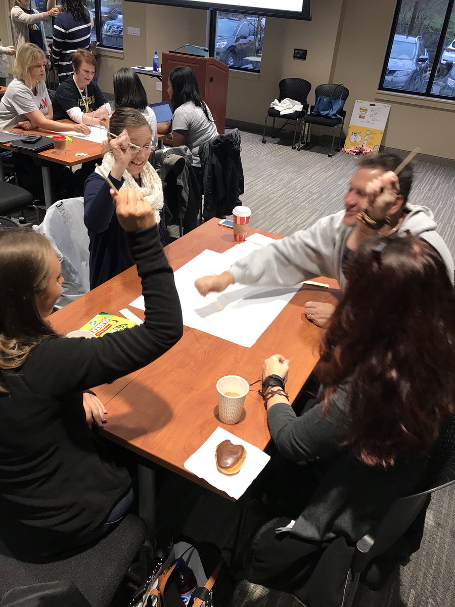 RachelSpeasl's tweet image. #FM21STEAM #ElementarySteamLeaders #chopstickchallenge @FortMillSD