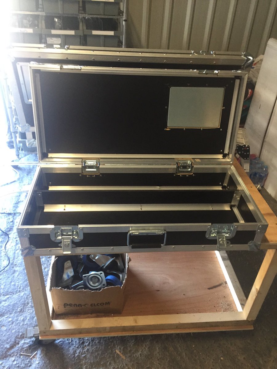 dangob's tweet photo. Bespoke flight cases #gobox https://t.co/C0IAVyahJL