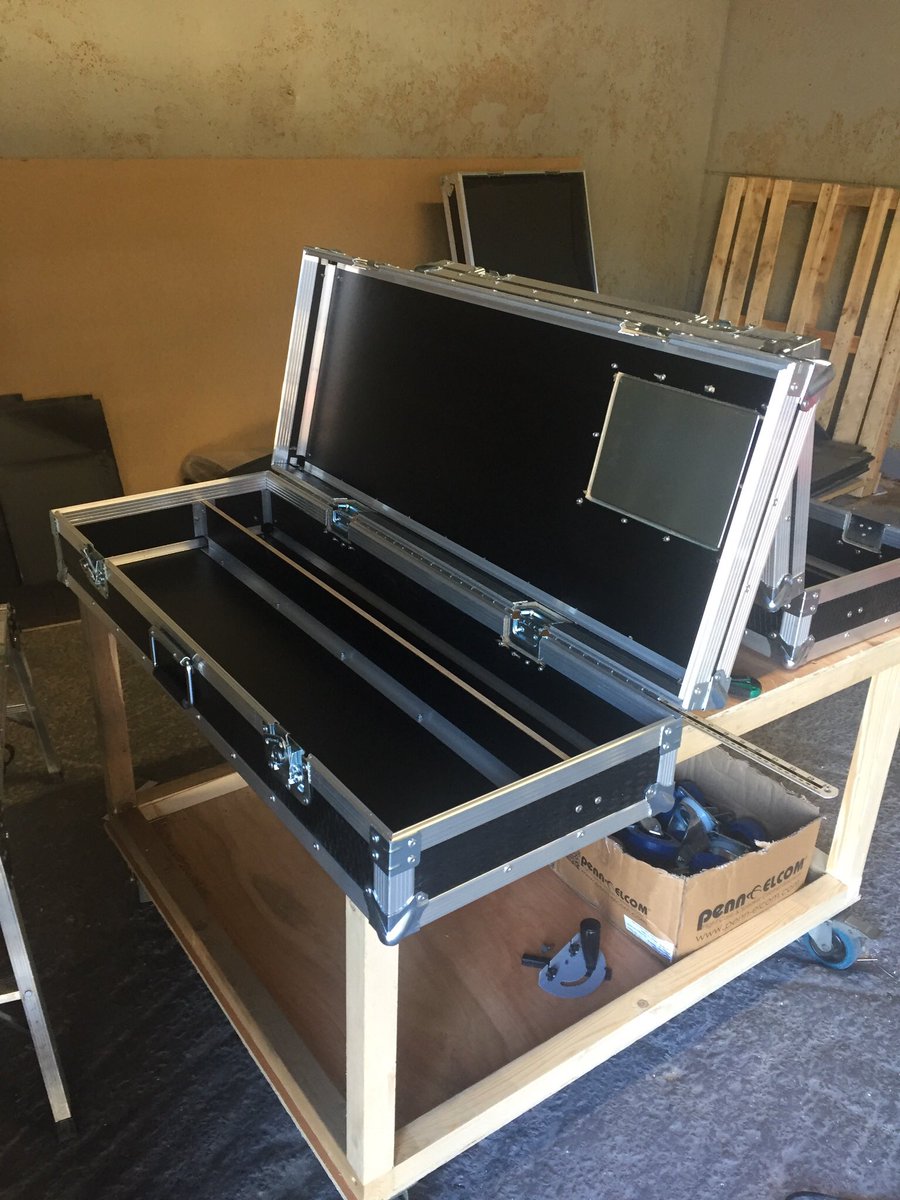 dangob's tweet photo. Bespoke flight cases #gobox https://t.co/C0IAVyahJL