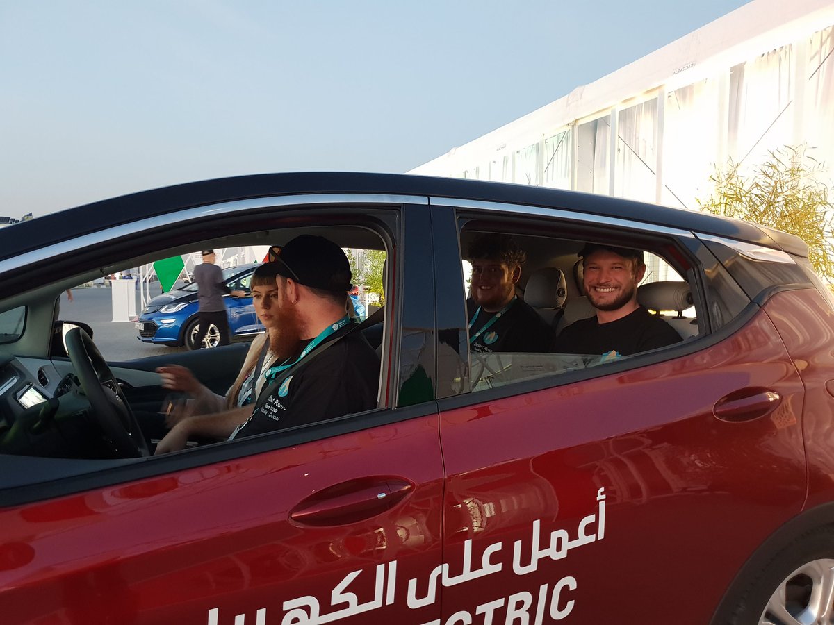 Team UOW got to test out the <a href="/chevrolet/">Chevrolet</a> Bolt Electric Vehicle ahead of our Sustainable Transportation test in the <a href="/SDMEDubai/">Solar Decathlon ME</a>