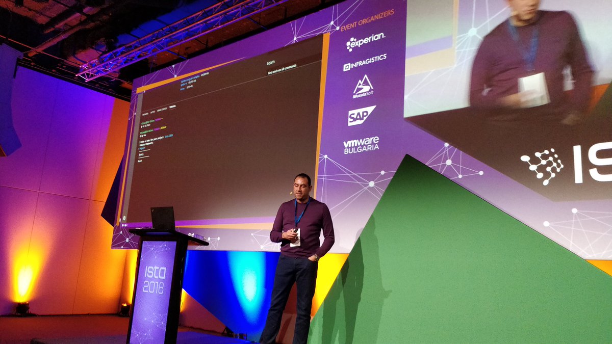 todorpaskalev's tweet image. #ISTACon2018 #infragistics #IgniteUICLI