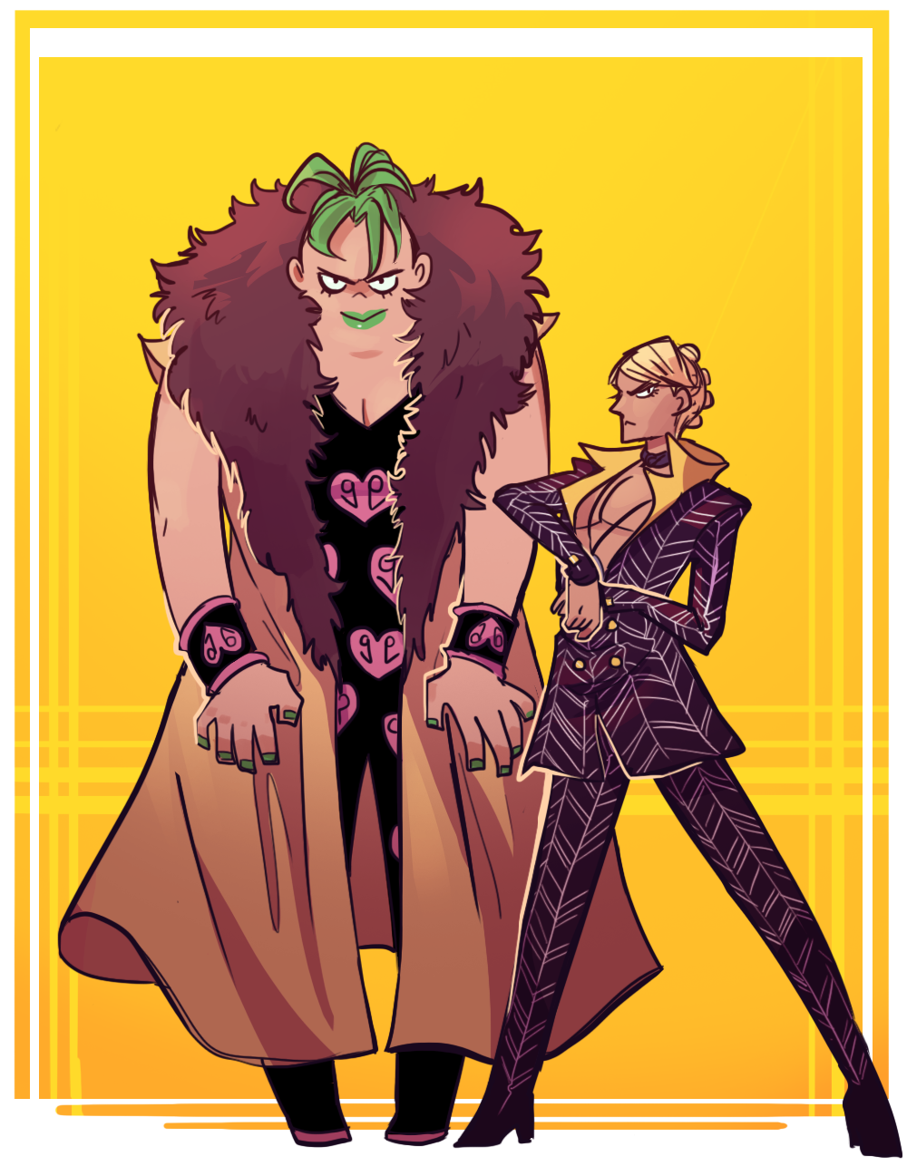 Herzspalter Warm Up Doodle Anime Pesci Looked Very Small In The Little Assassin Squad Card We Saw In The Show But He Will Always Be A Big Boy To Me