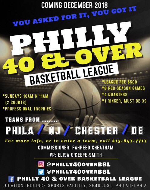 dynastyleague40's tweet photo. You asked for it, you got it #Philly40andoverbbl https://t.co/j5V1zZ8OEj