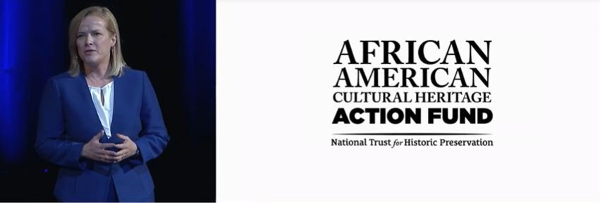 SavingPlaces's tweet photo. #ThrowbackThursday to @SavePlacesPres’ announcement of the newly-created African American Cultural Heritage Action Fund at #PastForward17: https://t.co/iMoIwwqkHQ https://t.co/SBnSJs91ax