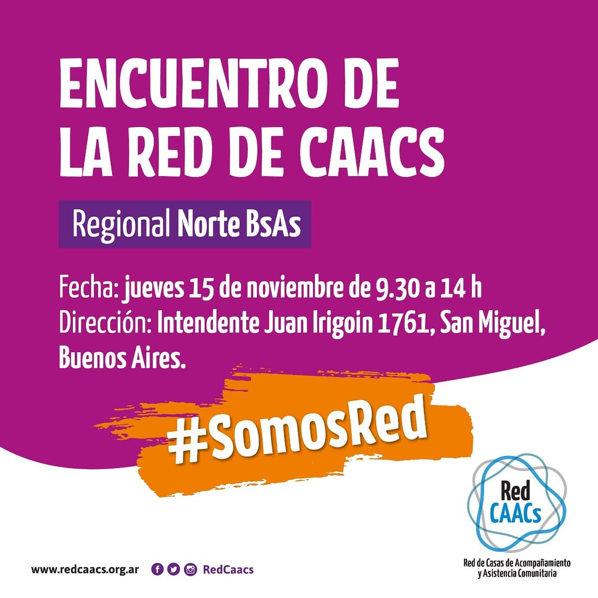 RedCaacs's tweet photo. Hoy Encuentro Regional de la Escuela de Caacs en Zona Norte! 
#RedCaacs #EscueladeCaacs #EncuentrosRegionales #Salud #EstamosenlosBarrios #SomosRed https://t.co/g6Ar68LtgY