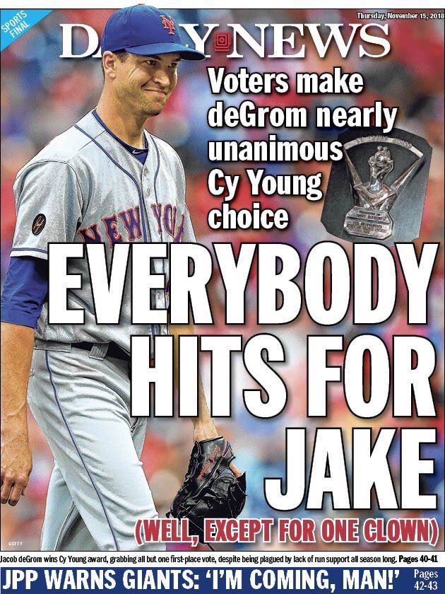 MMS0272's tweet photo. No need for a recount: @mets #mets #LGM #48forCy https://t.co/VucGcN62oL