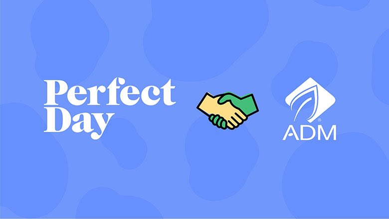 PerfectDayFoods's tweet photo. We are proud to announce that Perfect Day has partnered with @ADMupdates a global leader in fermentation, to develop and commercialize animal-free dairy proteins. Learn more here https://t.co/umbGVt8Vt2 #PerfectProtein #🐄free https://t.co/P88mw3O7Hr