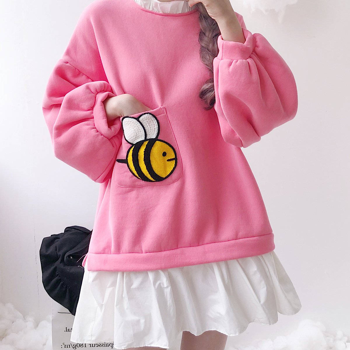 jacksonjunlian's tweet photo. Japanese cute cartoon sweater dress
#kawaii #dress #sweater #pink #girldress #twopeice #girl #fashion #love https://t.co/67RP90VxFT