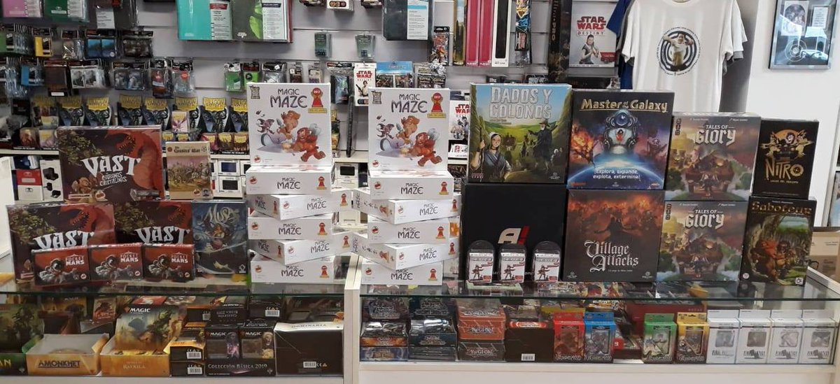 DocOcio's tweet photo. ¡Qué viva el #Juemodern!
Hemos recibido un montón de #novedades y reposiciones de la mano de @2TomatoesGms y @LastLevelDist 😍
Dados y Colonos, Magic Maze, Village Attacks, Tales Of Glory, Aristeia edición coleccionista y mucho más..
#wargames #Zaragoza #ocio #juegosdemesa https://t.co/4HGS2p6UoA