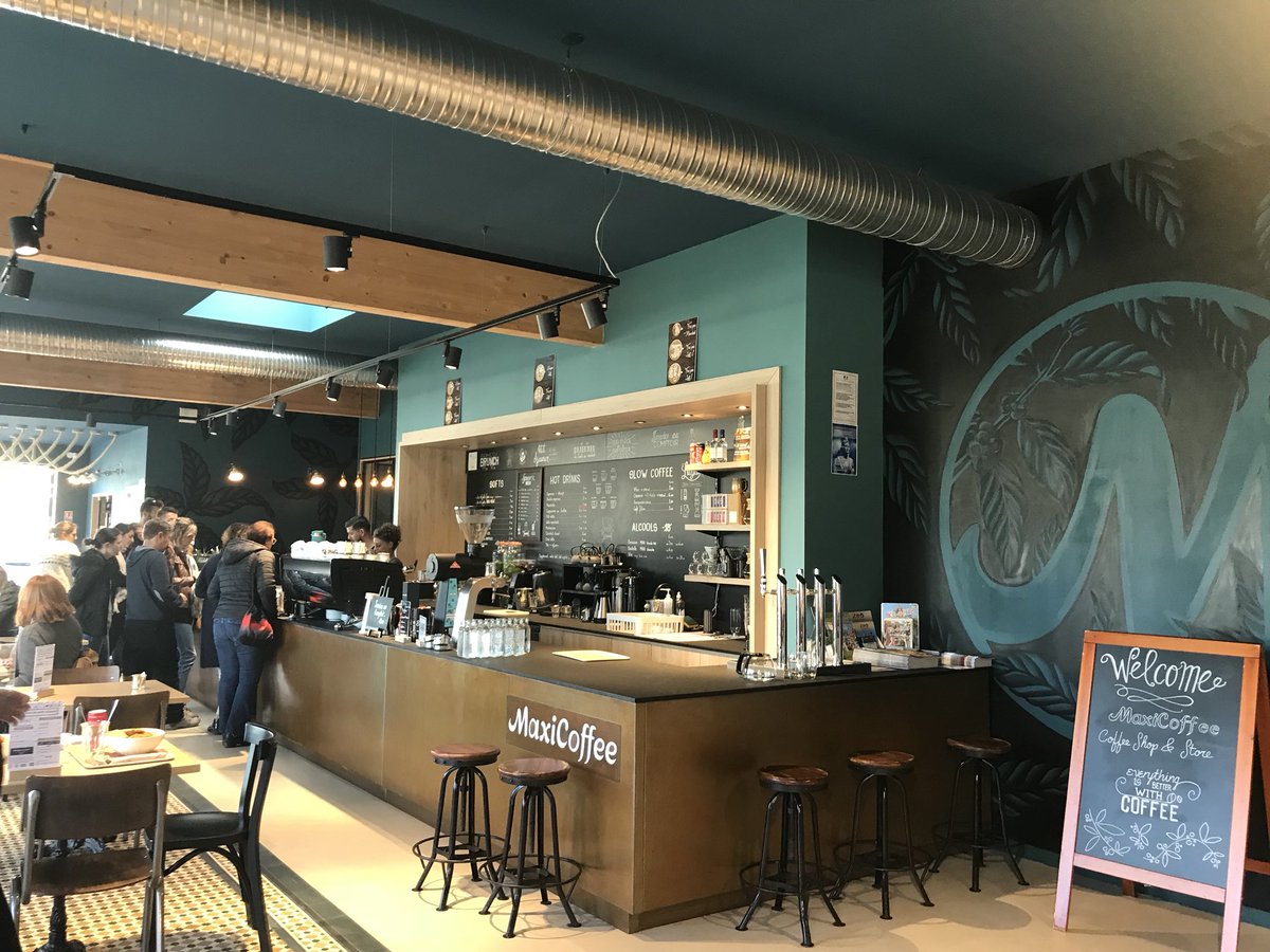 TVBA_fr's tweet photo. Vous connaissez sûrement le site de vente en ligne @MaxiCoffee mais est-ce que  vous connaissez leur coffee shop and store ? Notre partenaire B’A ! https://t.co/3VvVgRrl5K