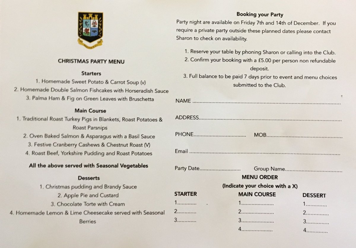 BRECONRFC's tweet photo. 🎄🎅🏻🎄🎅🏻🎄🎅🏻🎄🎅🏻🎄🎅🏻🎄
Get your bookings in early guys. https://t.co/jz91MXnpRc