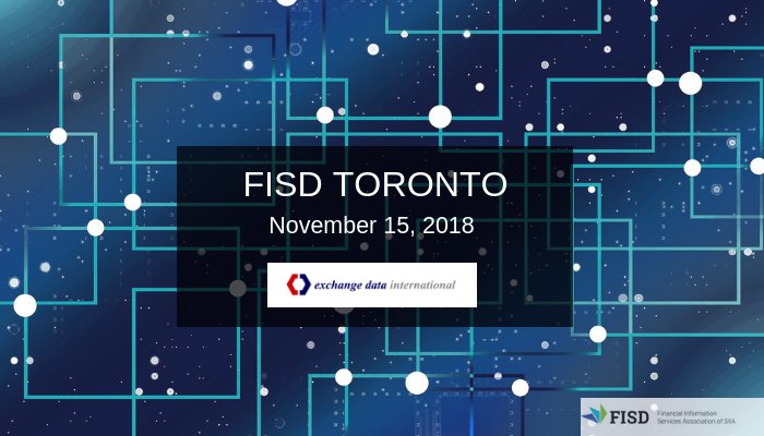 ExchangeData's tweet photo. We are looking forward to attending and exploring the art and science of #IndexData at the @FISD_SIIA  event in Toronto. #DataReferenceServices #ExchangeDataInternational https://t.co/vIzuOV3aVQ