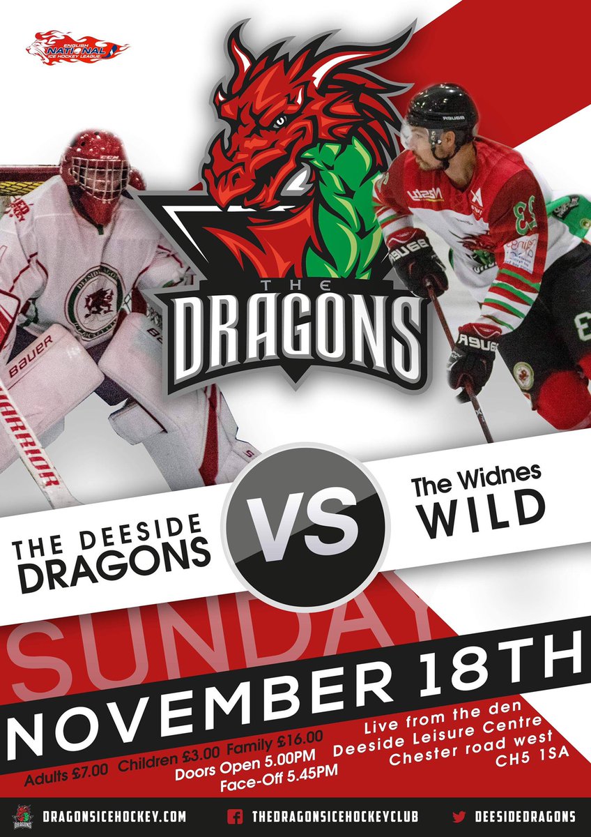 Ever seen a live ice hockey game? Come along this Sunday Dragons Vs Wild 🐉🏒 #coyd #DragonHockey #AuraWales