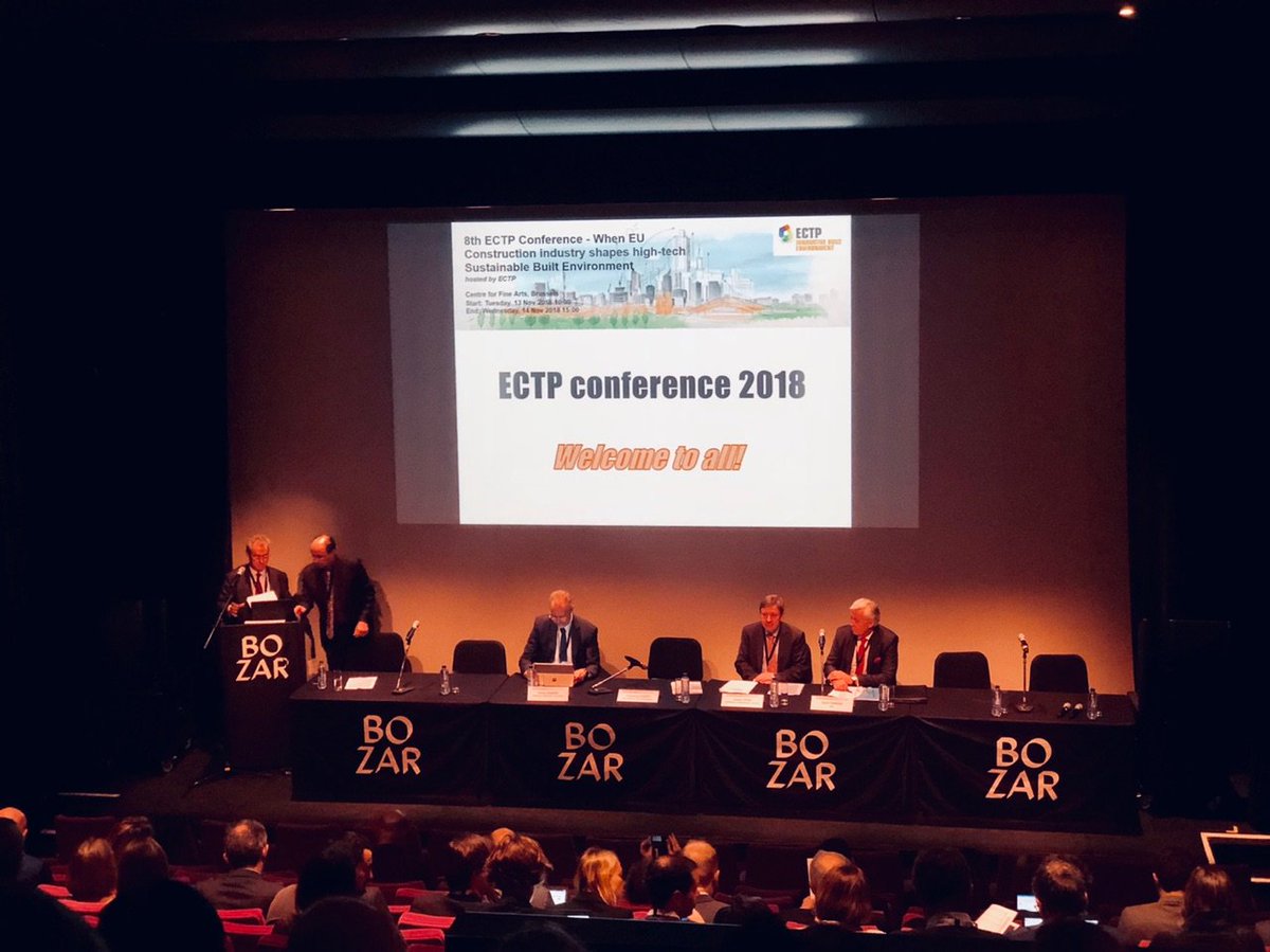 Actors from the whole construction value-chain, including academia, industry, and EC representatives were discussing innovations in the Built Environment in Europe at the <a href="/ECTPSecretariat/">ECTP</a> conference. @FENIXTNT1 represented our project at their stand with other #H2020 projects.