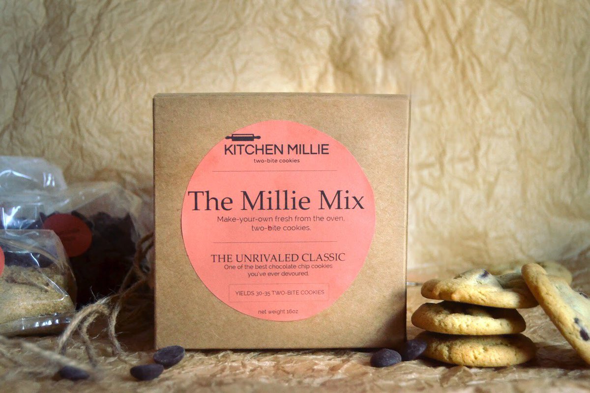 KitchenMillie's tweet photo. Reminder that tomorow at midnight is your last chance to order cookies for #Thanksgiving delivery! Mix up the dessert table with our #BetterThanPie Box, grab a bag of #UnrivaledClassics to power you through cooking, or snag some #MillieMix for an easy day-of baking project! https://t.co/XYK1Kme1vU