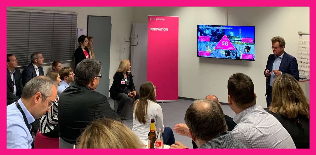 Digital Afterwork am vergangenen Dienstag bei <a href="/tsystemsde/">T-Systems DE</a> in Stuttgart zum Thema 5G. Leider das letzte für dieses Jahr. Wer ist 2019 wieder dabei? #5G #digital #afterwork