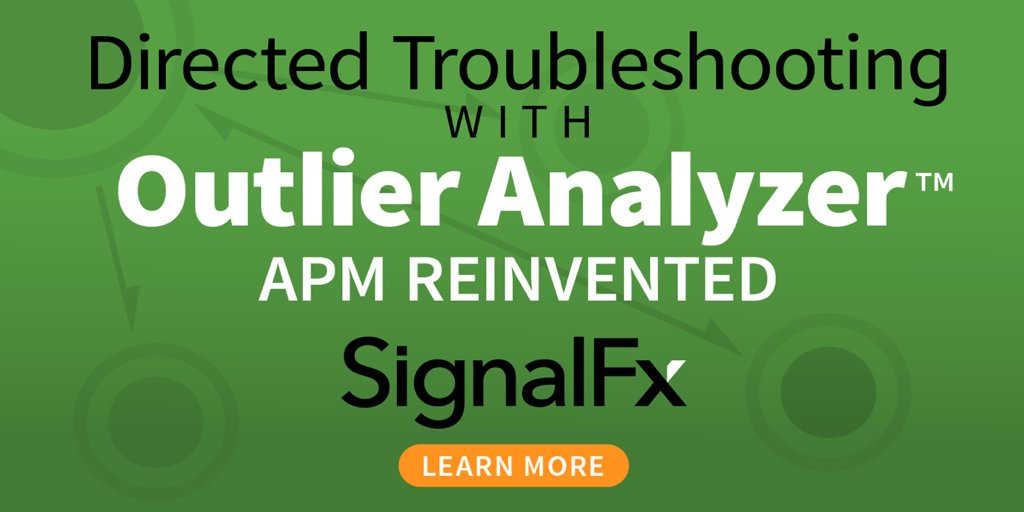 signalfx's tweet image. We are changing the game with our SignalFx #Microservices APM solution! Read more in our press release here. #nosample bit.ly/2zXGwUW