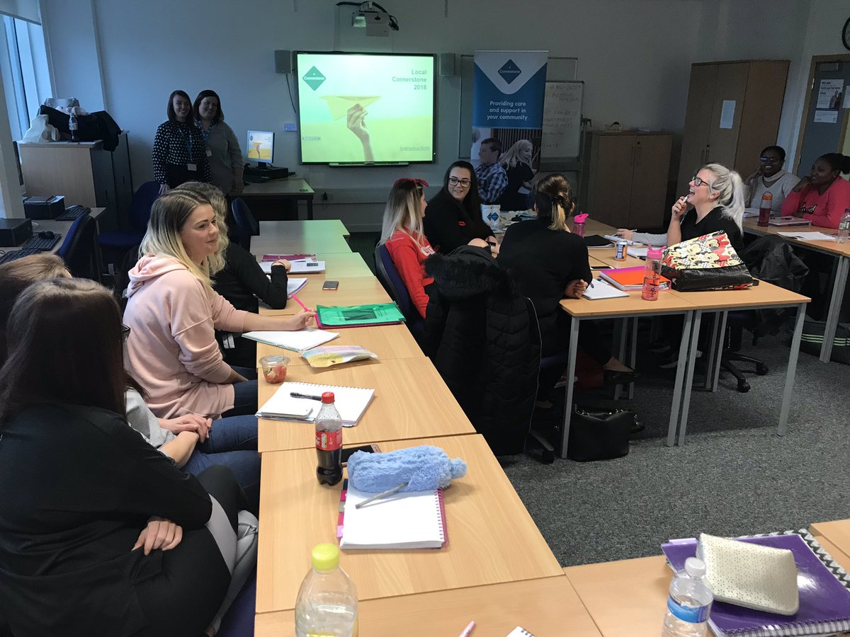 A big Thank you <a href="/Glasgow_Clyde/">Glasgow Clyde College</a> HNC social care students for welcoming myself and <a href="/claraflem19/">Claire Fleming</a> and listening to our #localcornerstone presentation <a href="/CornerstoneScot/">Cornerstone</a> #youarethefuture #inspired #togetherwecantransformlives