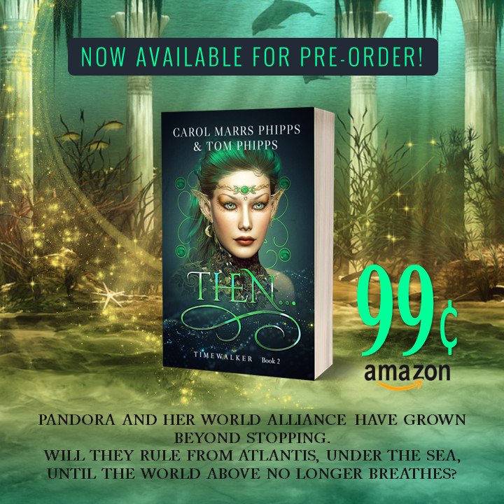 eevalancaster's tweet photo. Will Pandora and her World Alliance rule from Atlantis
Until the world above no longer breathes?
#99cents #bookpromo 
The much awaited sequel to WHAM! is here! 
💥💥💥 #preorder THEN... for #99cents
🔗 https://t.co/HHiBXxw2N2 
@Car01am 
#IARTG #RRBC
https://t.co/yppQNfS5fU