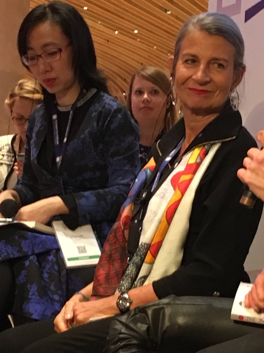 #WFGM2018 Nadalette La Fonta is at the women’s forum