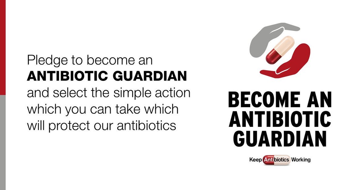 Antibiotic resistance is one of the most urgent global health threats. Everyone has a role to play in improving antibiotic use to help fight #AntibioticResistance. #AntibioticGuardian #KeepAntibioticsWorking