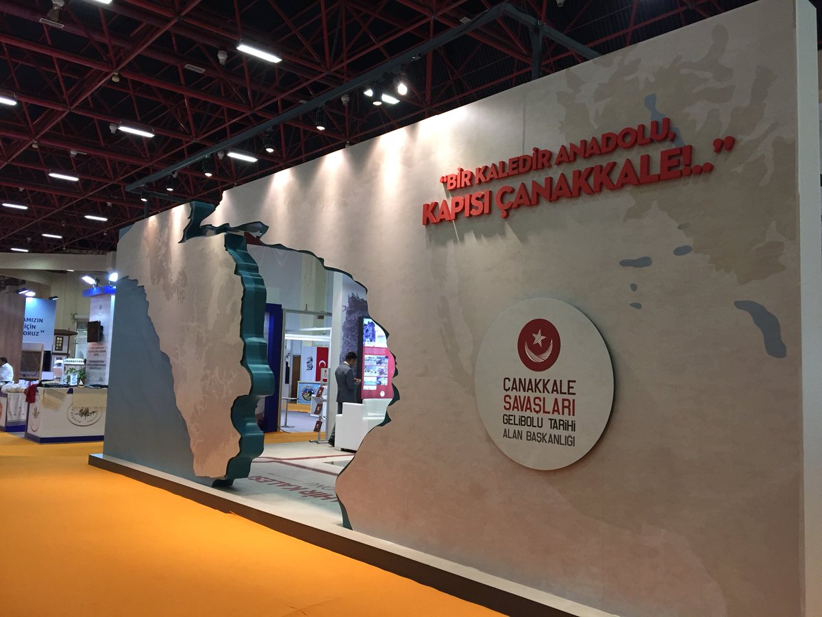 Yapexexpo's tweet photo. Bir kaledir Anadolu, kapısı Çanakkale! @TarihiAlan Başkanlığı standını ziyaret ettiniz mi? #YAPEX2018 https://t.co/QDC9bQscPq