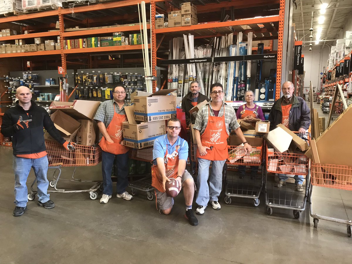 Good job Jerry D26 for being our MVP during this mornings cardboard challenge. <a href="/1226mlrw/">Michelle ❤ASDS#6️⃣5️⃣3️⃣2️⃣</a> <a href="/jxk867/">Jeremy Kline</a> <a href="/melaniepayneTHD/">Melanie Payne</a> @Cynthia07725928