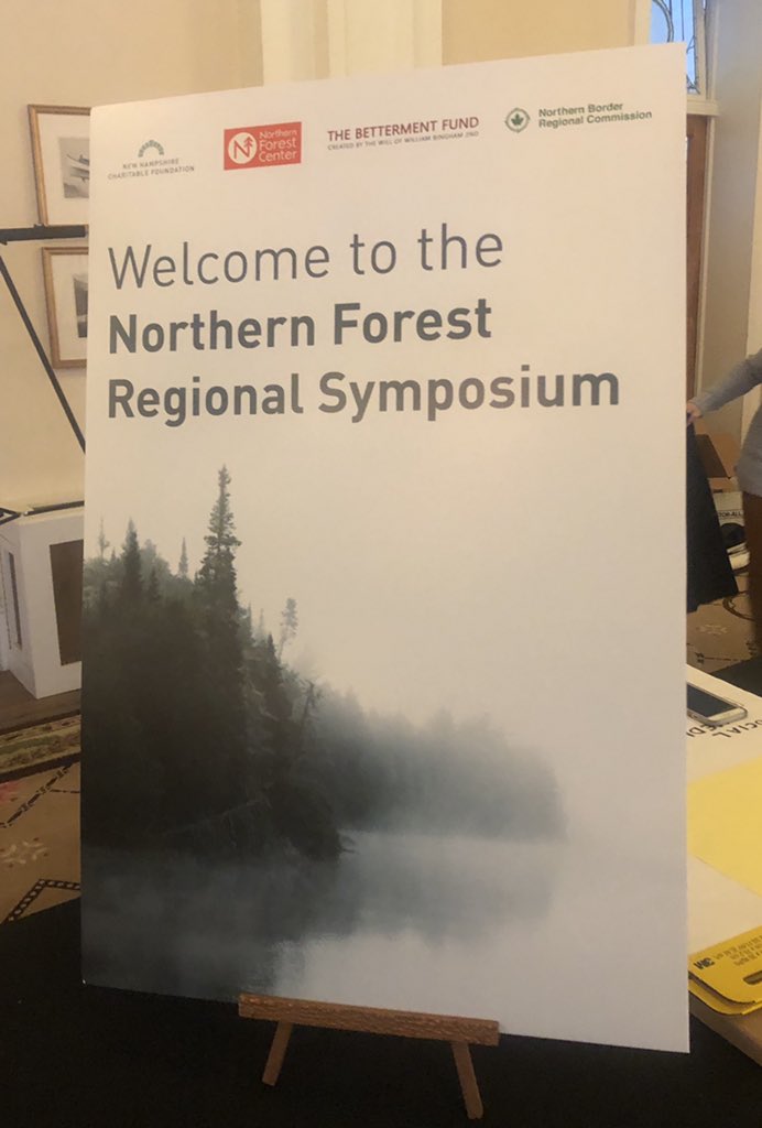 garyallen262's tweet photo. Proud to be presenting about the @RunMillinocket here at #NorthernForest2018 https://t.co/LXWTd5kvzx