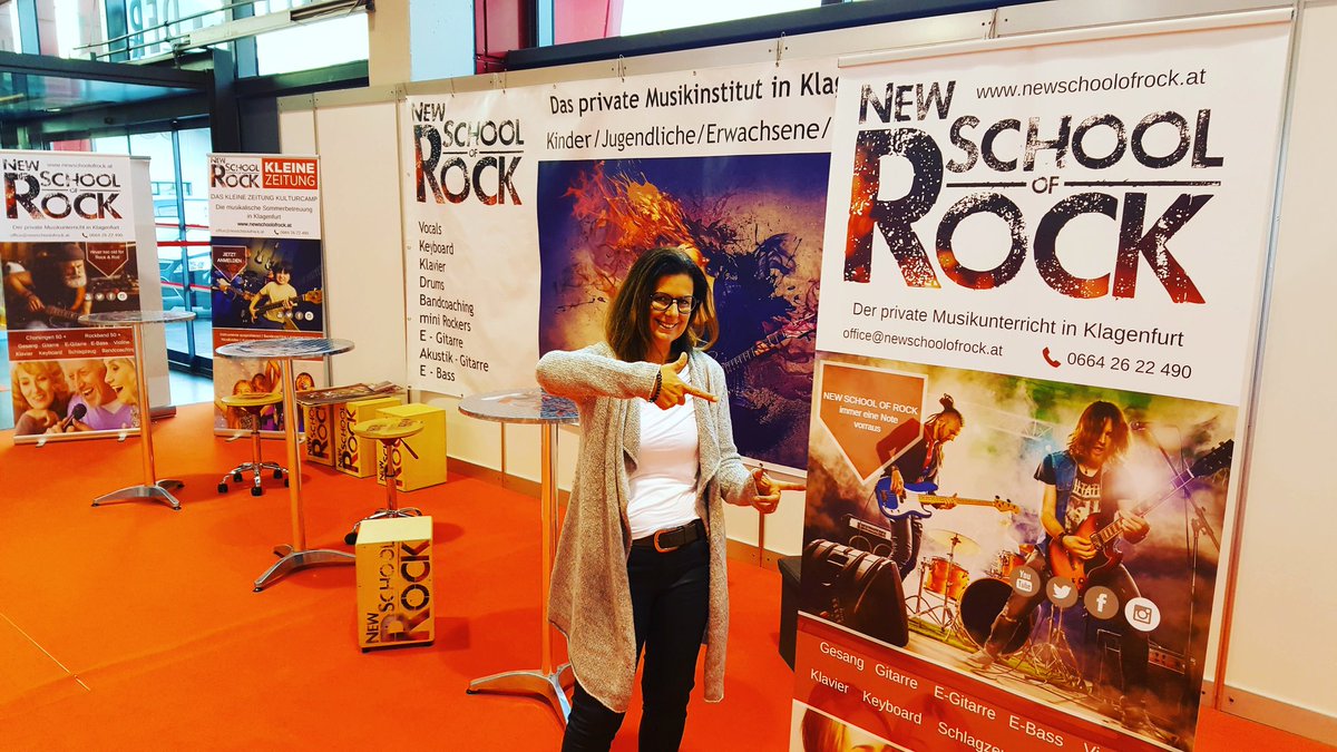 bruno49006802's tweet photo. Morgen geht's los 😎 ♡ #newschoolofrock #freizeitmesse #klagenfurt ♡ Anmeldung Infos wir freuen uns auf Euch ☺ https://t.co/WCMhjoh1a0