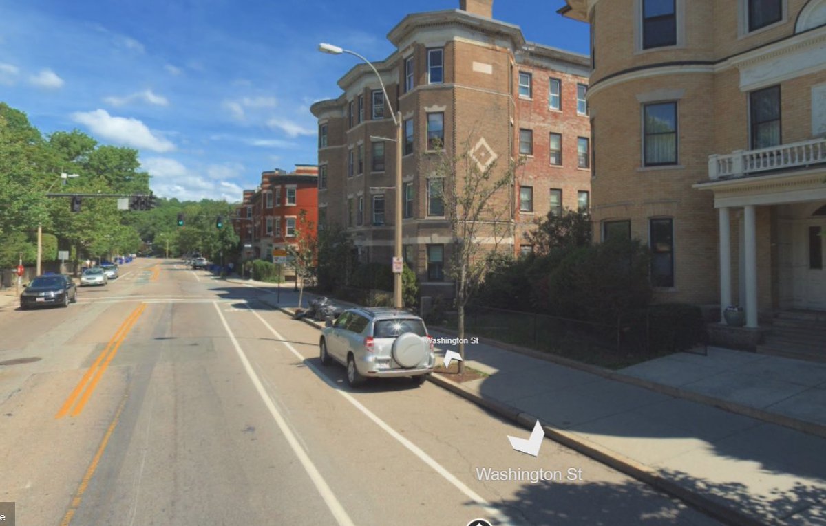 cElectris's tweet photo. @BrooklinePast @jem6b5 @BrooklineChron @megglevene Such a cool look back to Washington Street. Look at all those beautiful trees that used to stand there! It will take a long time for these new trees to get that big and beautiful! #Precinct7 #Brookline https://t.co/KvEObkHz6u