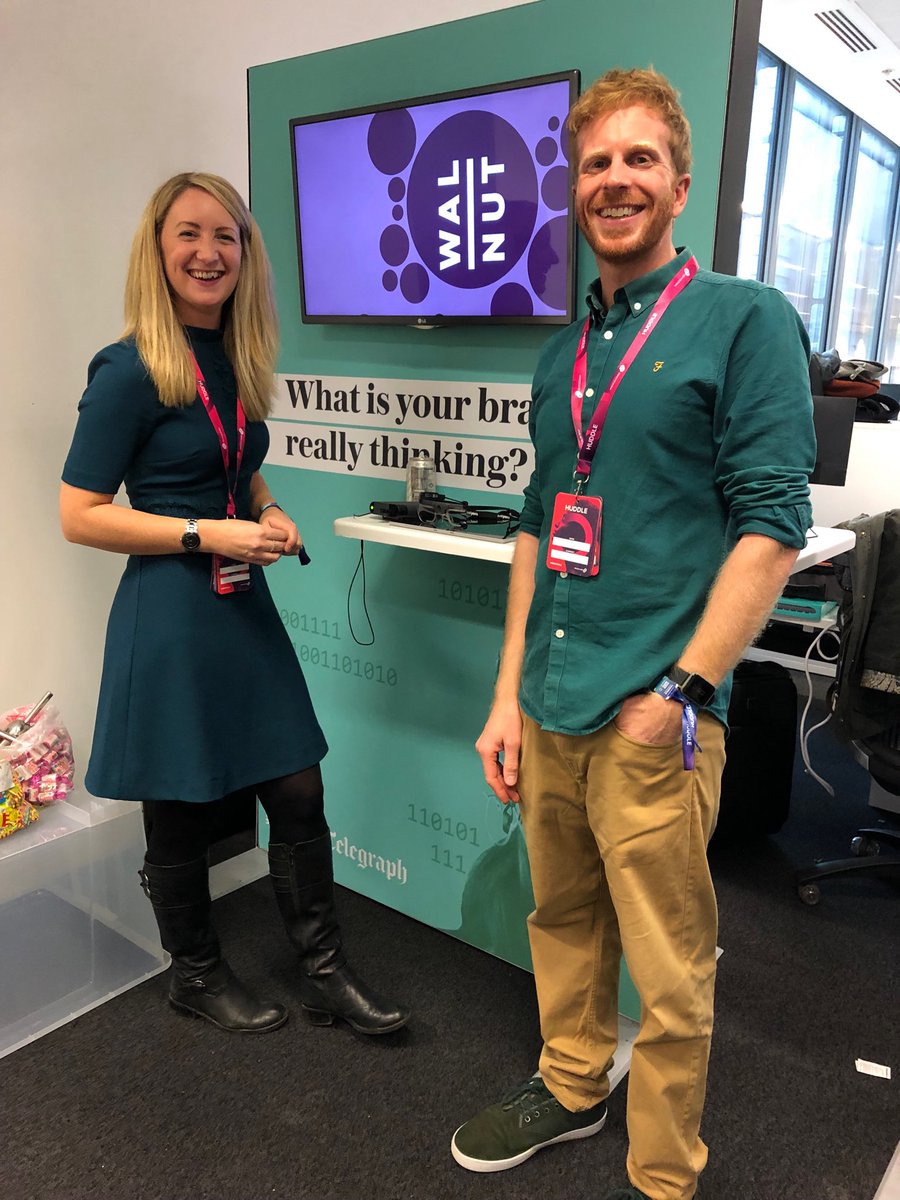 crisbalanzo's tweet image. With ⁦@WalnutUnlimited⁩ siblings team and ⁦@TheTelegraph__⁩ #MSHuddle spreading the word of #non-conscious measurements