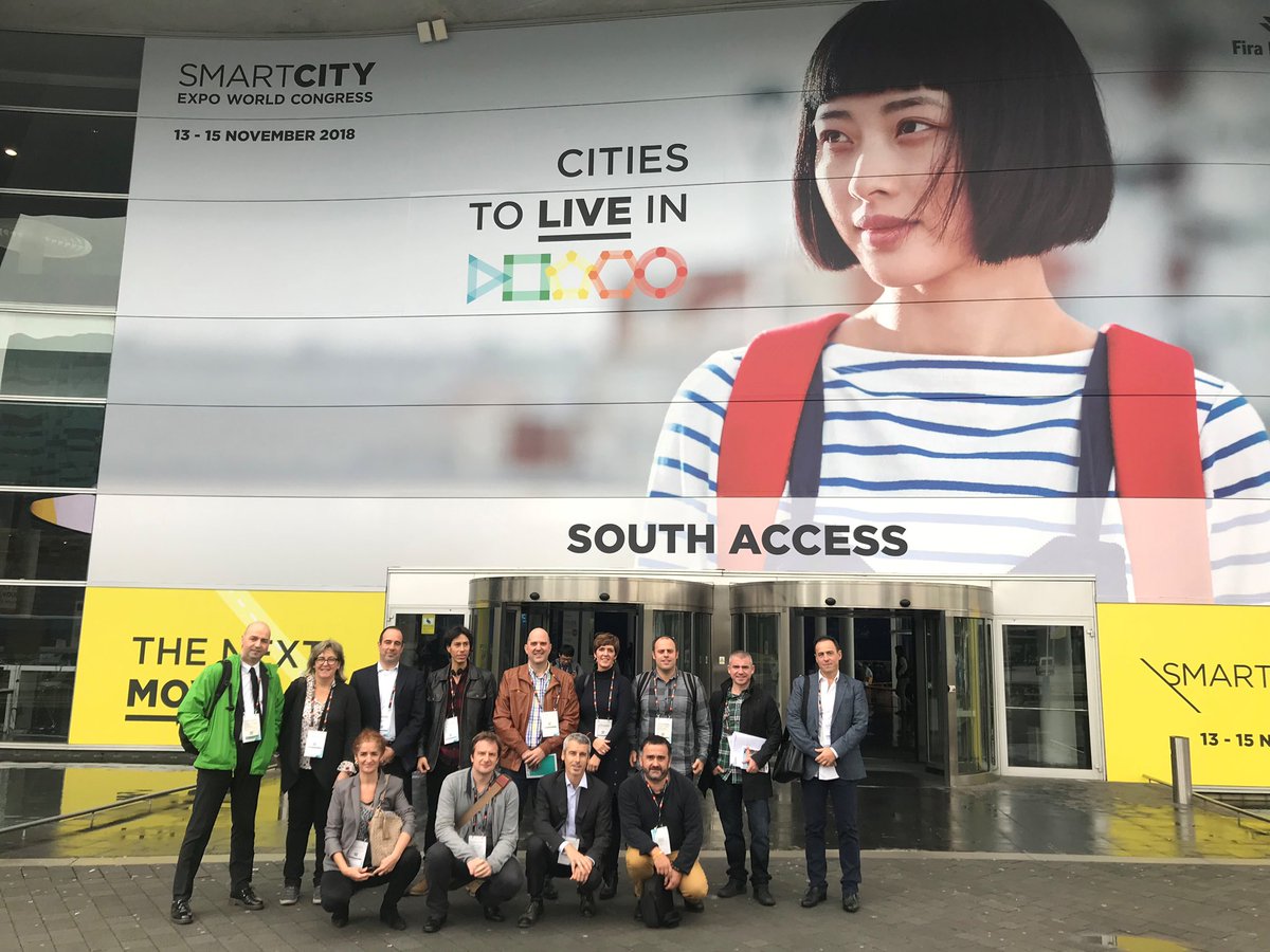 ICalzada's tweet photo. The Delegation of the #BasqueCountry #SmartMunicipalities #SmartMayors #HerriSmartik in #Barcelona #SCEWC18 | #Euskadi ko Alkateen delegazioa https://t.co/CdosBi2QtF |  Gracies @SmartCityexpo #MissionAccomplished https://t.co/m8TqkNcSym