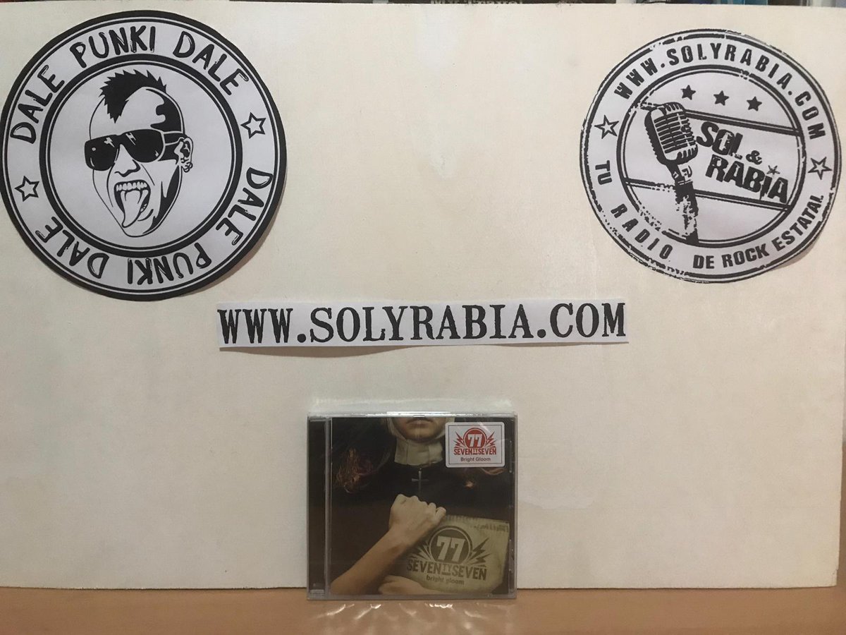 Y nos siguen llegando cosas, esta vez desde #Barcelona, <a href="/77rocks/">'77 (Seventy Seven)</a> nos envía una copia de su ultimo disco, gracias chicos!!!