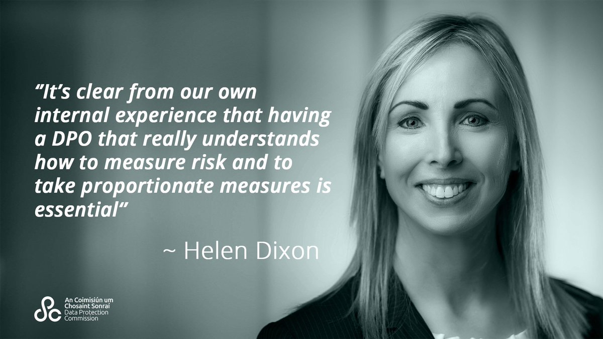 DPCIreland's tweet photo. DPC Commissioner Helen Dixon spoke this morning at the #PDPConference https://t.co/Og6IEBcfvo