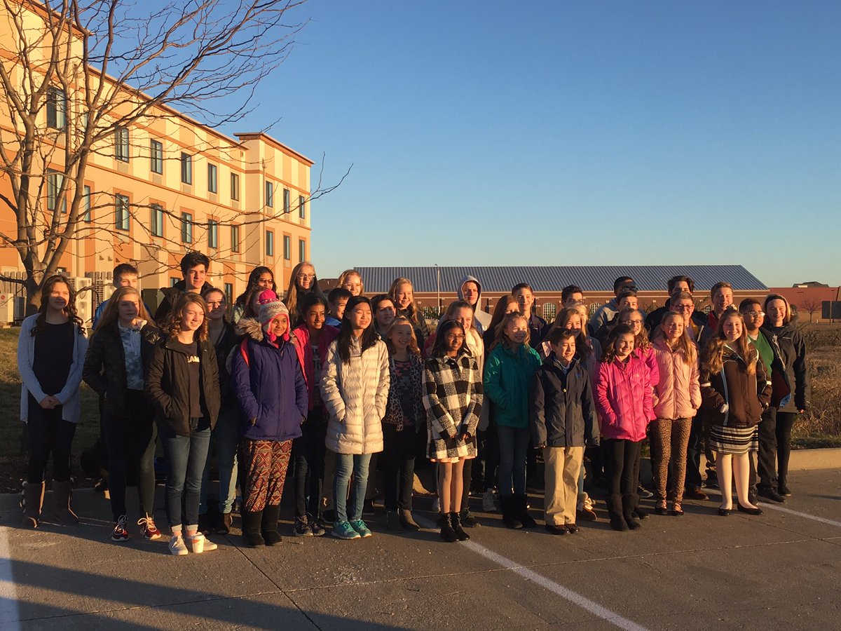 MrsCibula's tweet photo. PV Opus students are ready to go! #opus2018 https://t.co/K4YoDnoKN3