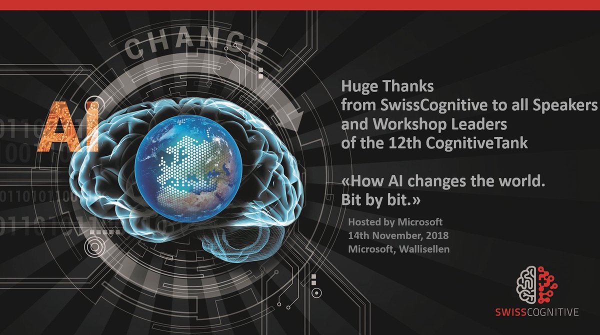 SwissCognitive's tweet photo. Sasa Srdanovic @Microsoft
Joel Bachmann & Lars Behle #ETHjuniors
Peter Metzinger @campaigning
Emilie Gueissaz & Michael Karsch & Nils Reisen @creaholicsa
@DalithSteiger @andy_fitze https://t.co/cQV79w5DAA