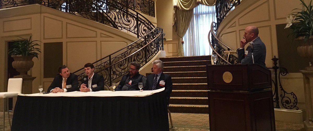 CMAA_NC's tweet photo. @NV5_inc is our 1st session sponsor: What The Lists Don’t Tell You; Developer Perspectives @WexfordSciTech @Heritage_Prop1 @ColumbiaDevelop #CMAANCSYMP18 Moderated by: @beincarolina @RaleighWake https://t.co/3qM4cMCAcS