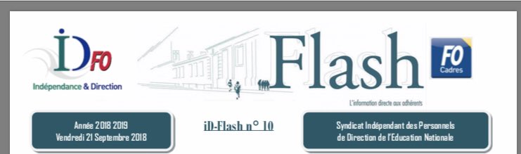 IDFONational's tweet photo. #ÉlectionsProfessionnelles. L’engagement d’un #syndicat de proche du terrain et des #collègues pour accompagner chaque #perdir #persdir ▶️ retrouvez tous les #IDflash pour mesurer objectivement la constance de notre discours et de nos actions : https://t.co/XTHrSimw5W. https://t.co/SbVFRcCijS