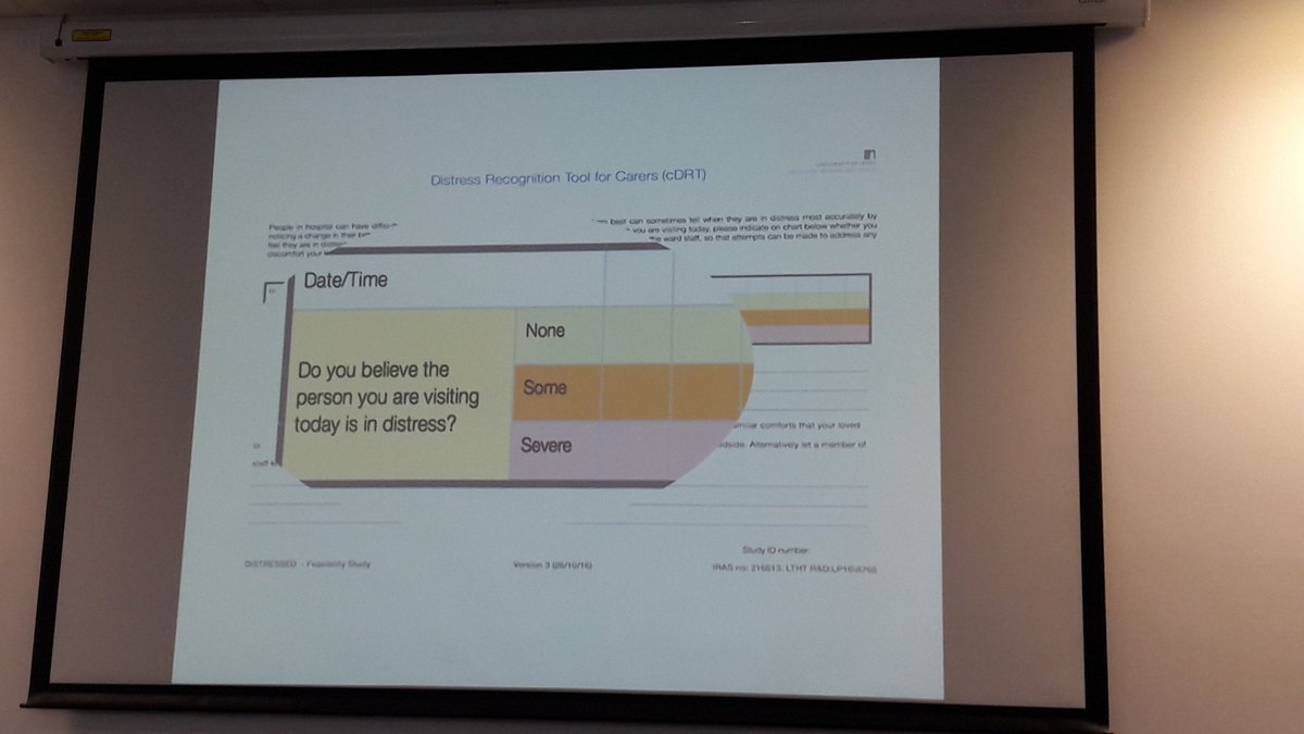 LypftresearchA's tweet photo. The DISTRESSED Study is being presented by George Crowther at #LYPFTResearch18 #ResearchForum18 @LypftResearch https://t.co/XIZyuCExGo