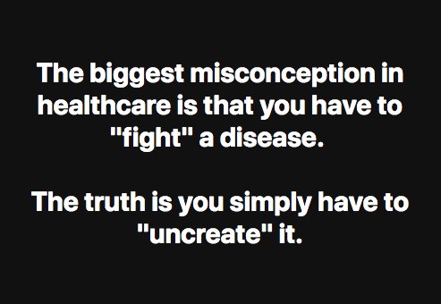 becomeproof's tweet photo. The biggest misconception in healthcare is that you have to "fight" a disease.
The truth is you simply have to "uncreate" it.
#SachinPatel #Create #Wellness #TheDoctorOfTheFutureIsThePatient #BecomeProof #Empower #Disease #Healthcare #Uncreate https://t.co/jByJbmxSbf