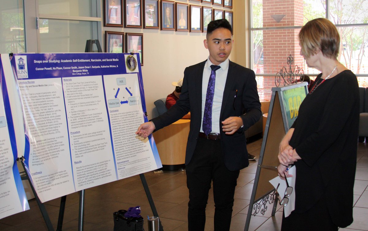 BlinnCollege's tweet photo. Interested in undergraduate research at #Blinn? Stop by the Undergraduate Research Pre-Conference today in the #BlinnBryan Student Center to learn more about the opportunities available for you! https://t.co/IA6HflCO1v https://t.co/kvIVKot5yu