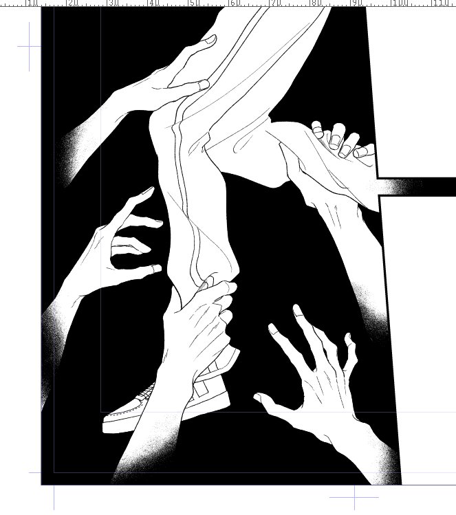 描くのが楽しかったコマ 