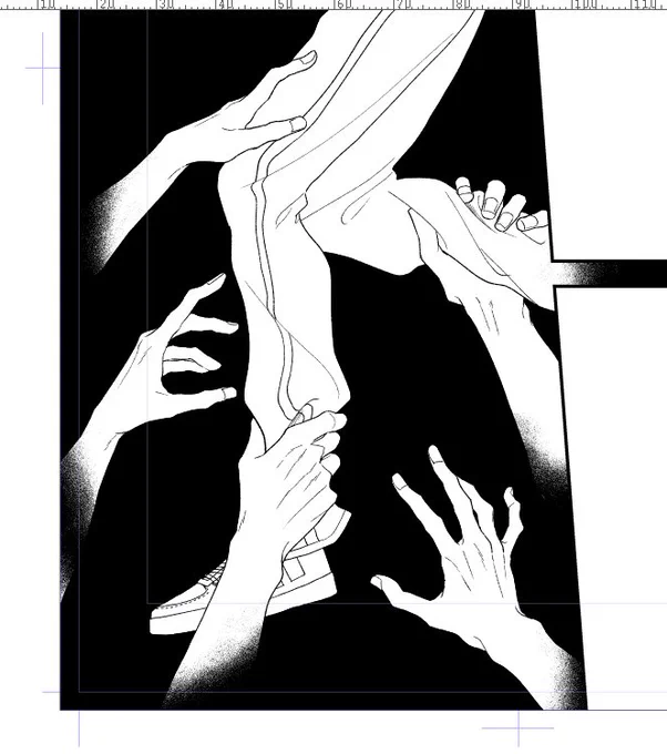 描くのが楽しかったコマ 