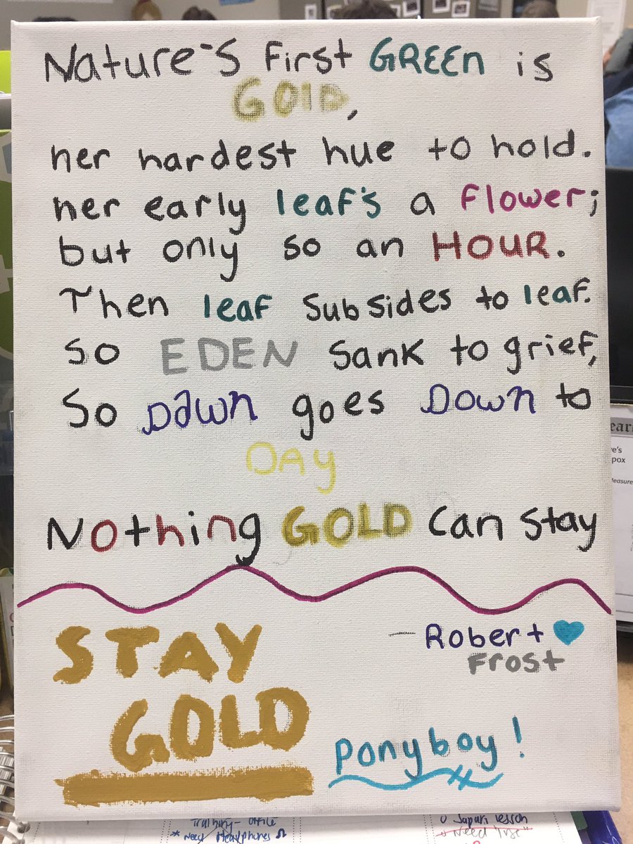 MrsSWaltersELA's tweet photo. You know it’s going to be a great day when a student surprises you with this!  Thanks, Lily! #grateful https://t.co/c7fWxdes14
