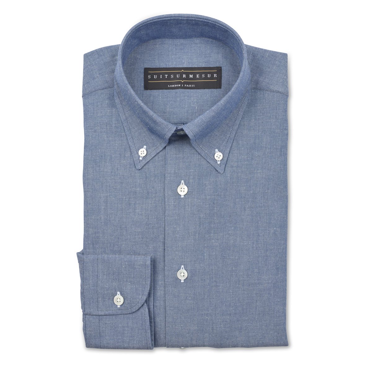 suitsurmesur's tweet photo. Our custom-made (OCBD) cotton denim shirt @canclini1925 luxury fabric. #suitsurmesur #monsieurdikeinspired #london #paris #menswear #customclothing • https://t.co/gcEWLFsdzr