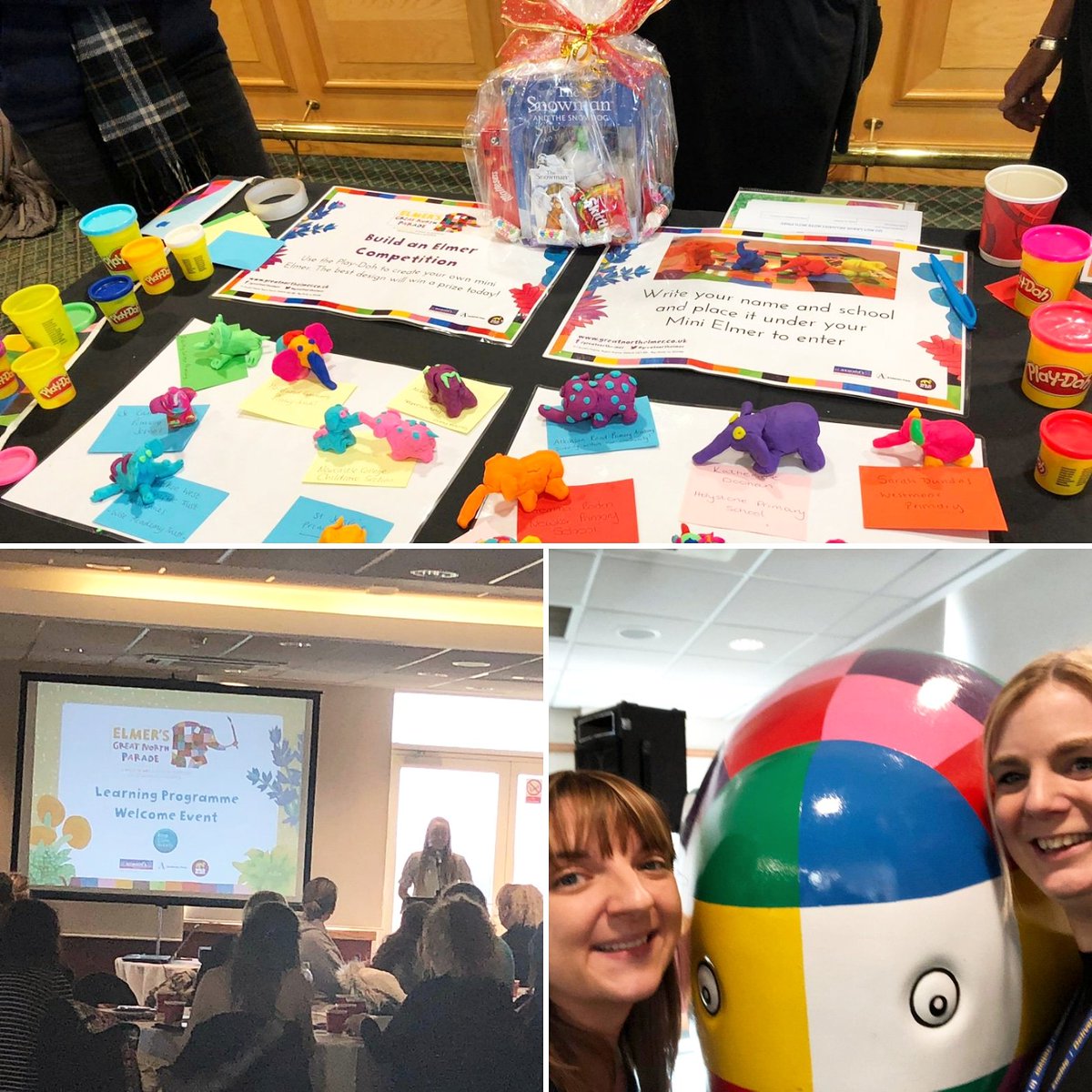 1stclasssupply's tweet photo. We're at 'St Oswalds Elmer Learning Programme' event at @NewcastleRaces today talking about our partnership with Elmer's Great North Parade! We're so proud to be the Learning Programme Partner of this fantastic campaign run by @stoswaldsuk 🐘 #education #firstclasssupply https://t.co/Wyjd2K7DWU