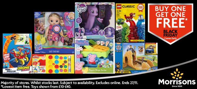 morrisons toys offer