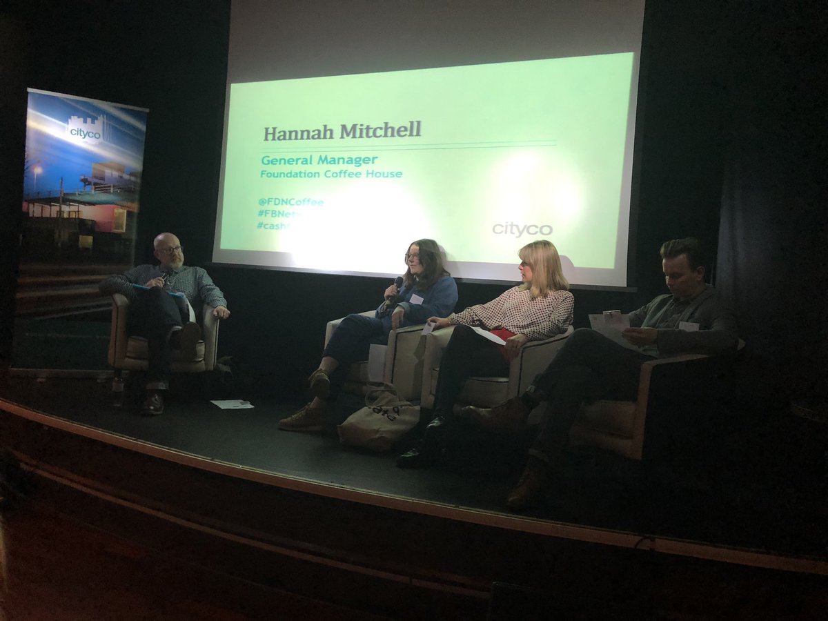 of_brimful's tweet photo. With @CityCo listening to the latest booking and payment trends in F&amp;B with @naylor_tony hosting panel  @FDNCoffee @33OldhamStreet and @Lupo_Caffe #FBNetwork https://t.co/PKJJaL03Hi