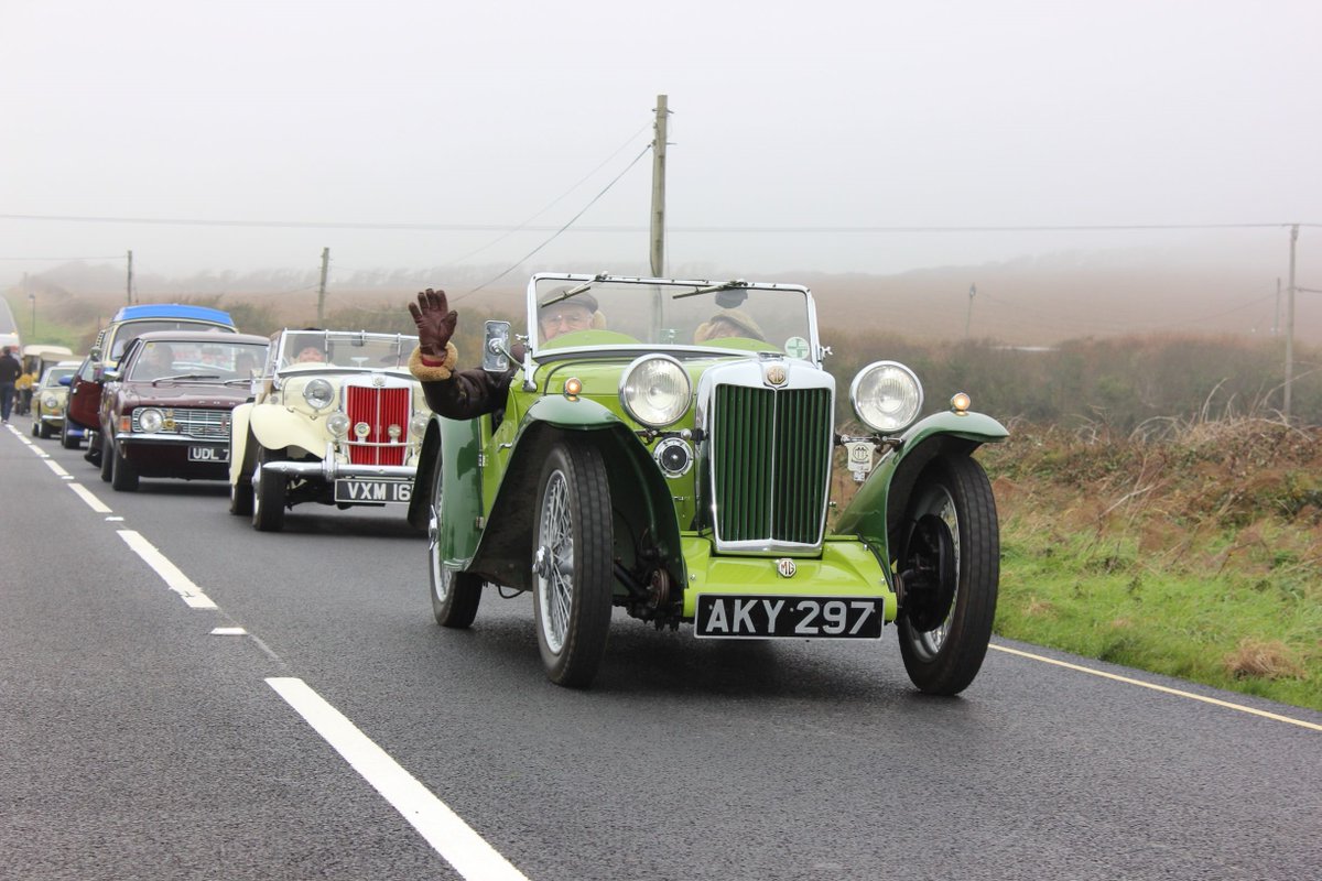 IslandRoads's tweet photo. Huge thanks to all those attending a ceremony to open the resurfaced Military Road earlier. Over 70 vintage and classic cars joined a ride-out from @iowpearl to @thewightmouse. While the road is open, finishing work on verges is ongoing. Please enjoy this iconic road safely. https://t.co/9QSrMQa8gj