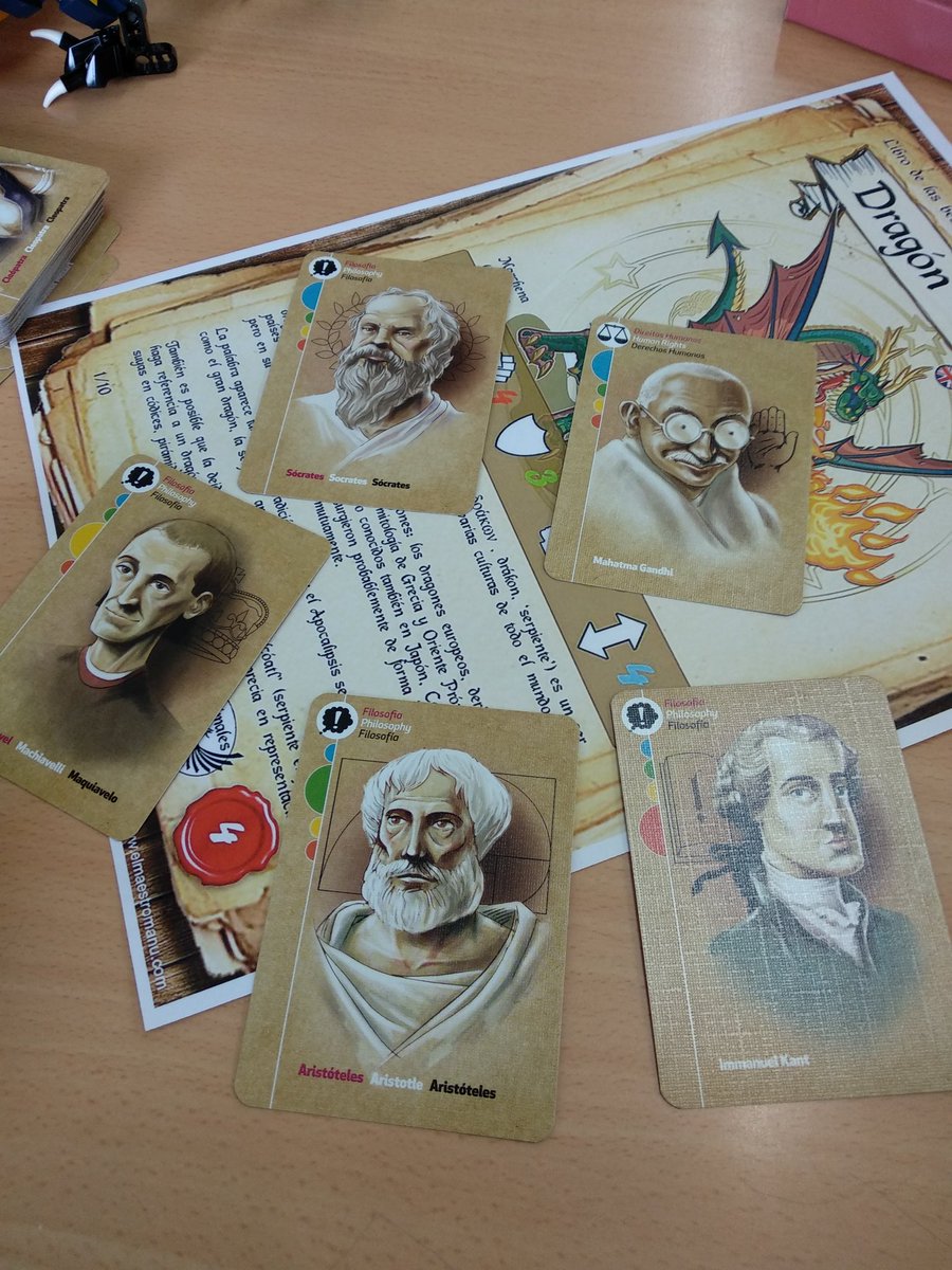 También celebramos el #DíaMundialDeLaFilosofía en clase. Jugando, como no!
#aprendizajebasadoenjuegos
Gracias a <a href="/playsoho/">playsoho</a> y <a href="/GameBgc/">Board Game Convention</a> por el juego